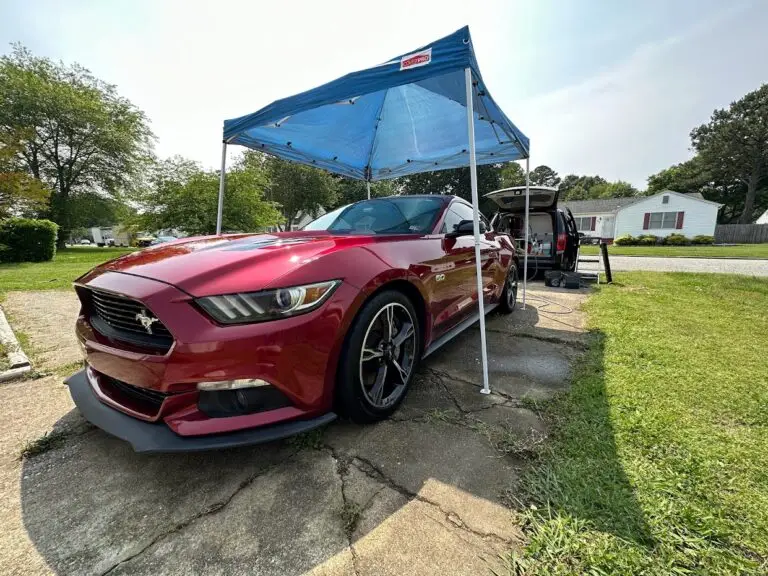 Car Detailing and Ceramic Coating For Mustang