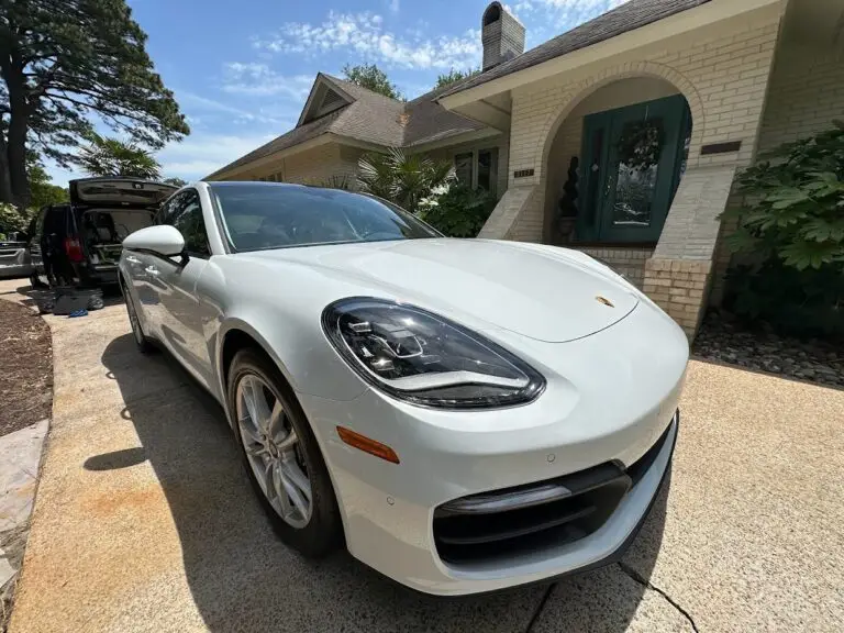 Car Detailing and Ceramic Coating for 2021 Porsche Panamera