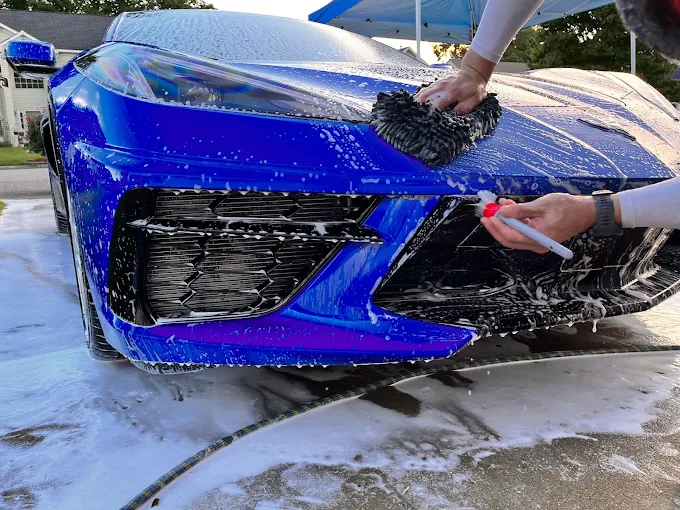 Sports Car Car-Washing and Detailing