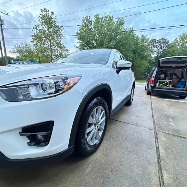 mobile detailing on customer house 5